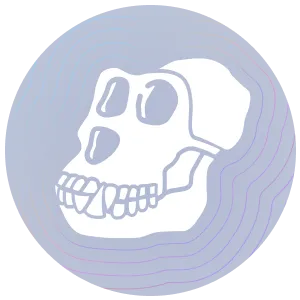 Apecoin logo.