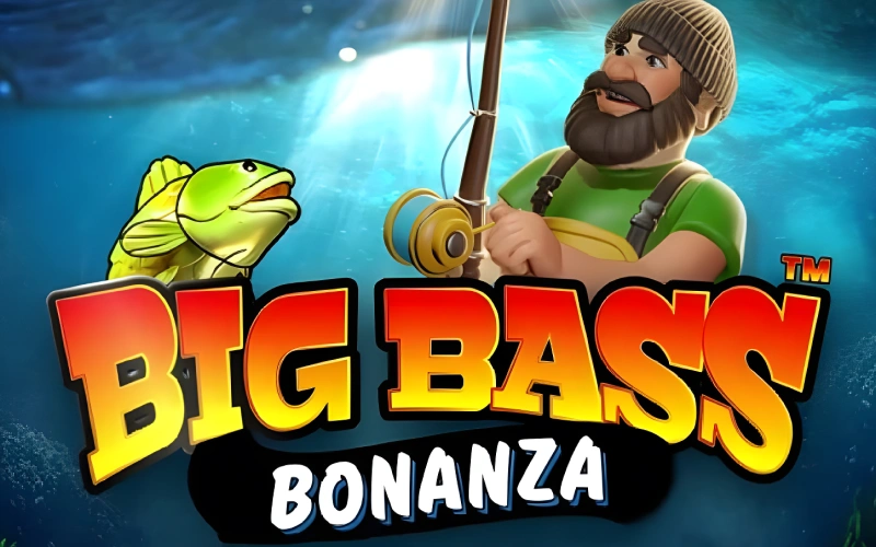 Stake Big Bass Bonanza slot with fishing theme.
