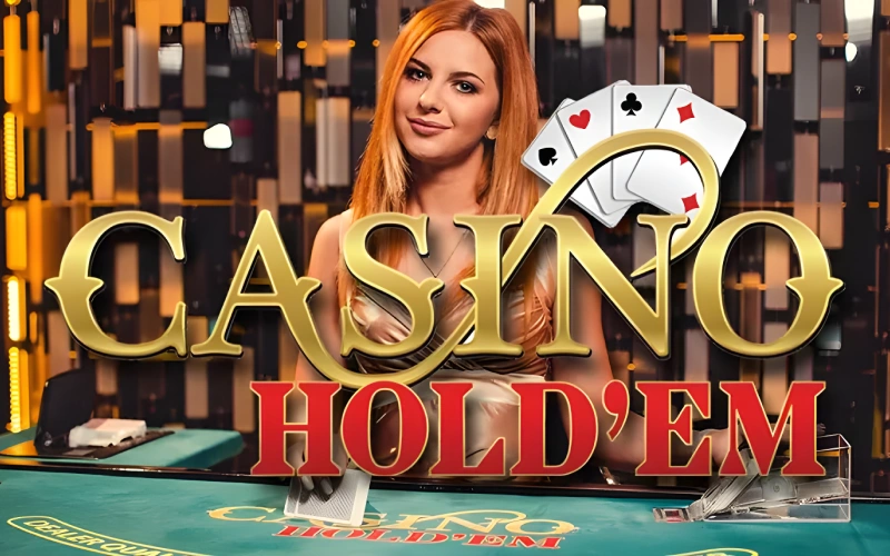 Play Casino Hold’em at Stake with dealer hands.