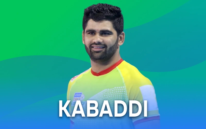 Stake covers kabaddi events with dynamic live betting.