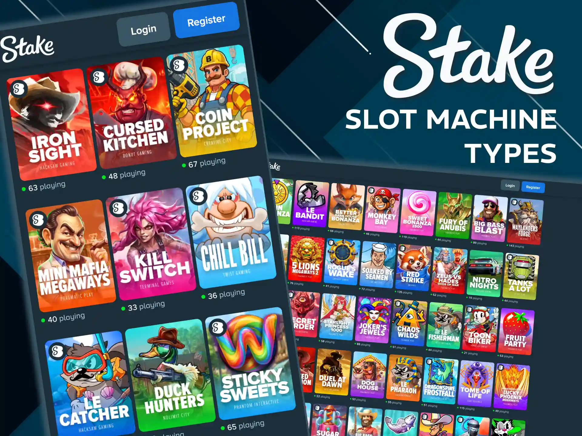Stake Megaways slots deliver thousands of dynamic winning ways.