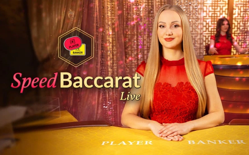 Stake Speed Baccarat live fast paced card game.
