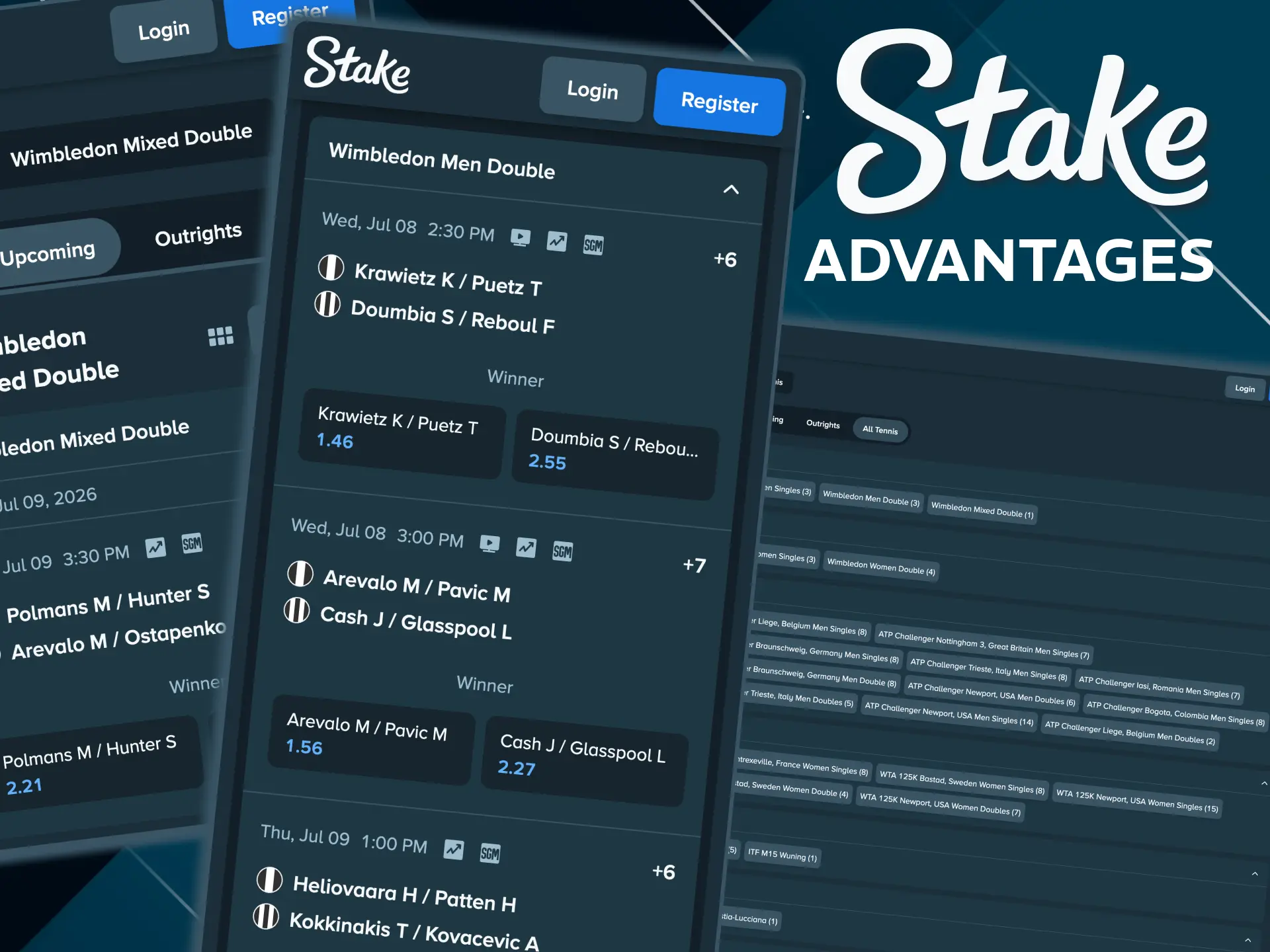 Stake operates under licensed and regulated platform.